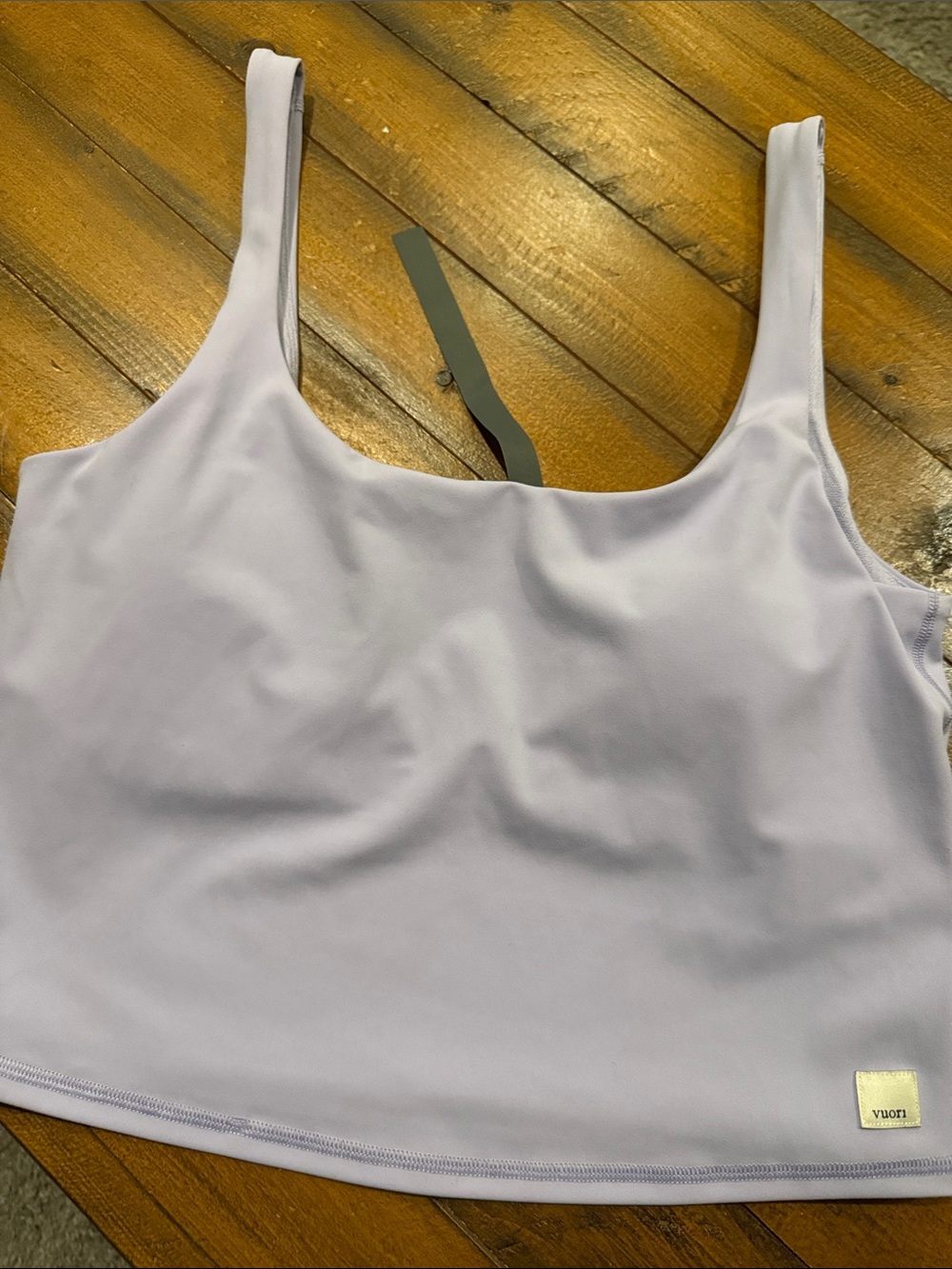 Vuori Lilac Scoop Neck Tank Top